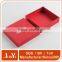 luxury design red color paper box bracelet lid and tray box                        
                                                Quality Choice