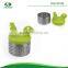 The rooster shape silicone tea strainer with stainless steel