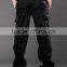 custom Black work cargo pants for men military