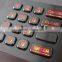 IP65 4x4 rear panel mount industrial usb metal numeric keypad