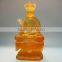 Crystal Liuli Laughing Buddha Sculpture