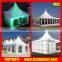 Classic Party Tent Transparent Glass Wall ABS Wall Panel Pagoda Tent