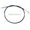 JMC Baodian brake cable auto truck hand brake cable Right black Yunlong JMC pickup truck auto spare parts