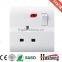 2 USB 13A british wall socket 2.1A output