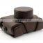 Factory competitive price brown fancyleather Camera Bag in Dongguan