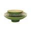 round bamboo fruit bowl with stand