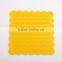 Eco-freindly food grade simple shape silicone kitchen mat
