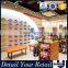 2016 Customized Wall Mounted Slatwall Panel Footwear Display Rack