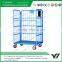 heavy duty warehouse 4 wheel flat folding cart