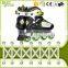  wholesale mix color mix size green kids adjustable rollerskates