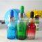 dropper bottle for cigarette oil and liquid with label sreen printing color coating