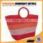 100% paper straw with beach bag women's beautiful handbag