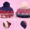 Factory Price Novelty Korean Style Knitted Hat With Beard