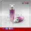 30ml,50ml,80ml,120ml lotus leaf shaped empty plastic acrylic cosmetic lotion pump bottle for skin care