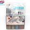 Pen set 15pcs professional acrylic white brush