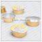 Small Round Sealable Smoothwall Cups for Cheese