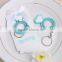 wedding favor gift and giveaways-- Engagement Ring Keychain party favor