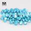 wholesale cheap price 1.25mm round machine cut turquoise nano gemstone