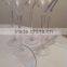 Borosilicate glass mouth blown wedding centerpieces clear decorative martini glass vase