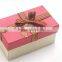 hot selling custom gift box with bowknot ribbon