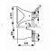 HS158 Square PA horn 2014 popular outdoor vibrating speaker 25 watt