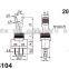 Generator Switch/12V Toggle SwitchWaterproof Reset Switch/generator Switch
