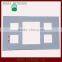 Wholesale acid free precut white core double matboard for picture photo frame