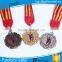 Hot sale custom round enamel medallion medal/medals bronze