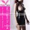 sexy lady fashion night leather dress for women