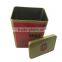 Custom rectangualr wine metal tin/tin can/ tin box