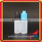 15ml plastic dropper bottle for white color drip bottle plastic for e cij liquid bottles