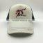 High quality 3D embroidery logo cotton herringbone trucker hats