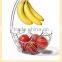 PF-FB04 Metal wire Fruit basket with net cover