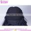Factory Price brazilian loose wave human hair dark blue u part wigs