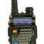 Latest uv-5r 5W 128CH UHF VHF Dual Band Two-Way Radio Walkie Talkie UV-5RE