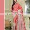 Magenta Bhagalpuri Silk Saree