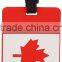Rubber soft PVC luggage tag