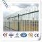 High security steel anti-climb fence