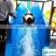 Best quality fiberglass water park slides kids water playground