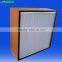 Wooden Frame 99.99% efficiency HEPA Air Filters for cleanroom equipments