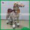 children walking horse toy pony rides