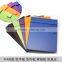 A4 leather clipboard /a4 pu leather folding magnetic clipboard