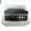 3x1000M FX(SFP Slot) to 6x10/100MBase TX Gigabit Din-rail Managed Industrial Ethernet Switch for Smart grid i609A