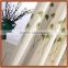 Ready made curtain supplier macrame embroidery curtain fabric cortinas for home with Fir retardant fabric