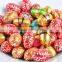 Christmas tree shape package gold foil wrapped chocolate easter egg toy candy