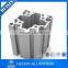 2016 Hot selling t slot and snap frame U slot aluminium profile