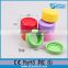 customized color small silicone jars,5ml silicone container for wax/oil
