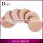 New arrival China manufacturer makeup powder puff with round shape
