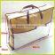 durable clear PVC zipper wire bag