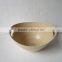 Natural inside and outside bamboo bowl made in Vietnam